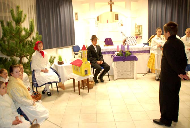 Betlehemesek Kiskunhalason 2015. december 18. képek